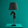 Lampe Cheval Wendy noir- werns