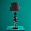 Lampe Cheval Wendy noir- werns