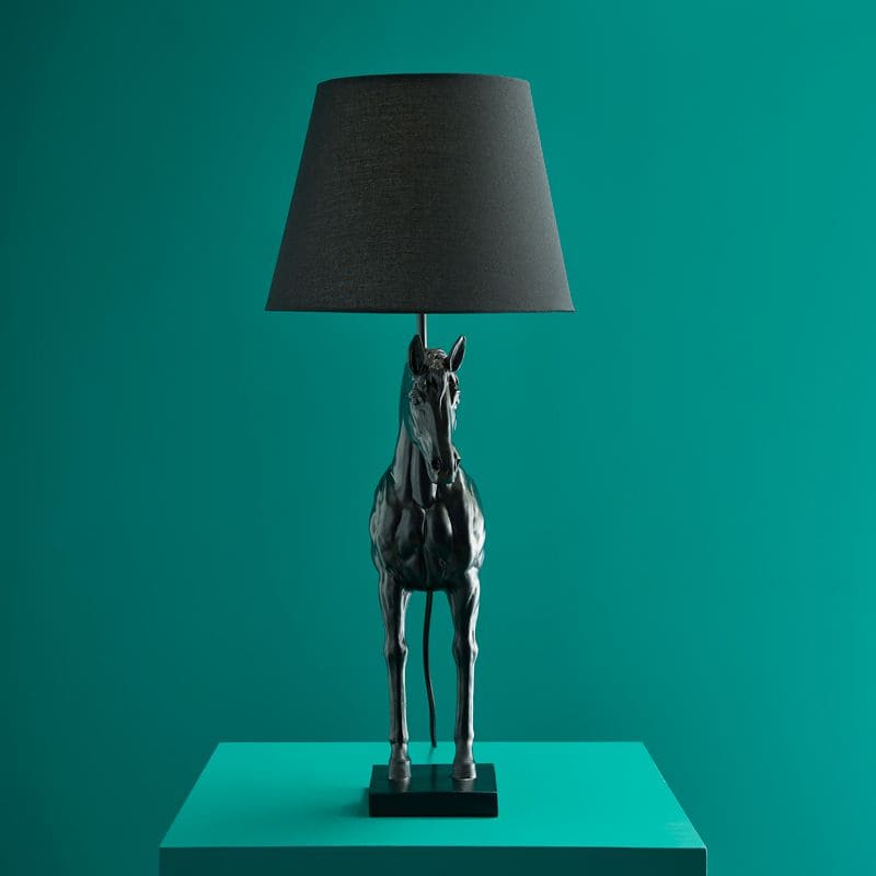 Lampe Cheval Wendy noir- werns