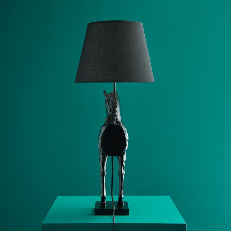 Lampe Cheval Wendy noir- werns