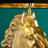 Lampe de table Cheval WERNS Or