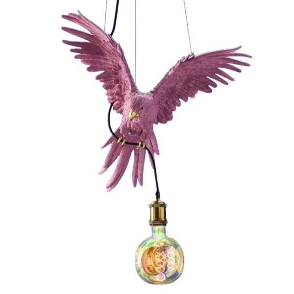 Plafonnier Perroquet Percy Rose - WERNS®