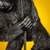 plafonnier singe Chip, noir werns