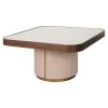 Set de 2 Table Basses-Willox-Chêne-Lin-verre-richmond-majdeltier-2 Set de 2 Tables Basses Willox Chêne et Lin et Verre