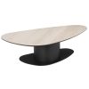 Table basse Ritz ceramique travertin chene 3