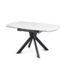 table-ceramique-extensible-livy-ronde-marbre-blanc-majdeltier-3 table ceramique extensible livy ronde marbre blanc majdeltier 3