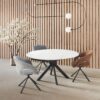 table-ceramique-extensible-livy-ronde-marbre-blanc-majdeltier-4 table ceramique extensible livy ronde marbre blanc majdeltier 4