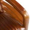 Fauteuil-Club-Riviera-Cuir-Vintage-Marron-majdeltier-8 Fauteuil Club Riviera Cuir Vintage Marron majdeltier 8