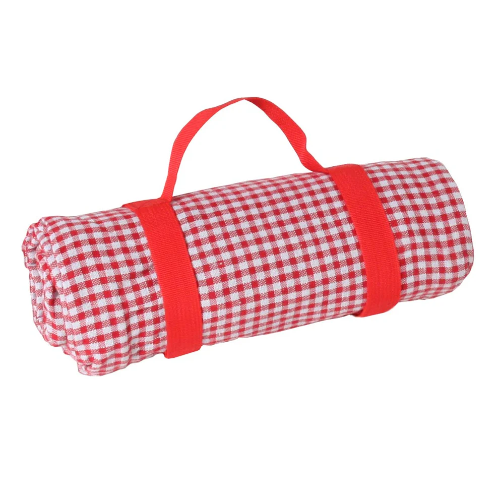Nappe-pique-nique-carrée-vichy-rouge-140 × 140 cm-imperméable-1 Nappe pique-nique carrée vichy rouge 140 × 140 cm imperméable