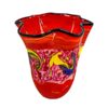 vase_il_bello_verre Vase Il Bello en verre rouge - pièce sculpturale faite main