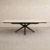 Table-Céramique-Extensible-Sirocco-Travertin-10-personnes-180cm-280cm-majdeltier-qualité-2 Table Céramique Extensible Sirocco Travertin