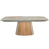 Table-Céramique-Extensible-Valoise-Marbre-Beige-veinage-facile-a-vivre-200-300-cm-2 Table céramique extensible Valoise marbre beige de face