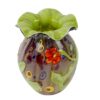 vase-flora-verrerie-d'art-murano-style-coloré-1 Vase Flora multicolore fait main verre style Murano