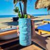 Lot-de-4-Verres-Tiki-colorés-en-Céramique - Cocktails-Tiki Bar-majdeltier-2 Verre Tiki coloré pour Piña Colada, Mai Tai, Mojito et cocktails maison