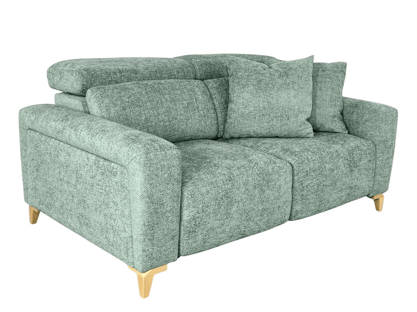 Découvrez nos canapés personnalisables et nos collections en magasin près de Lille 9 canape relax titus double assise coulissante tissu vert