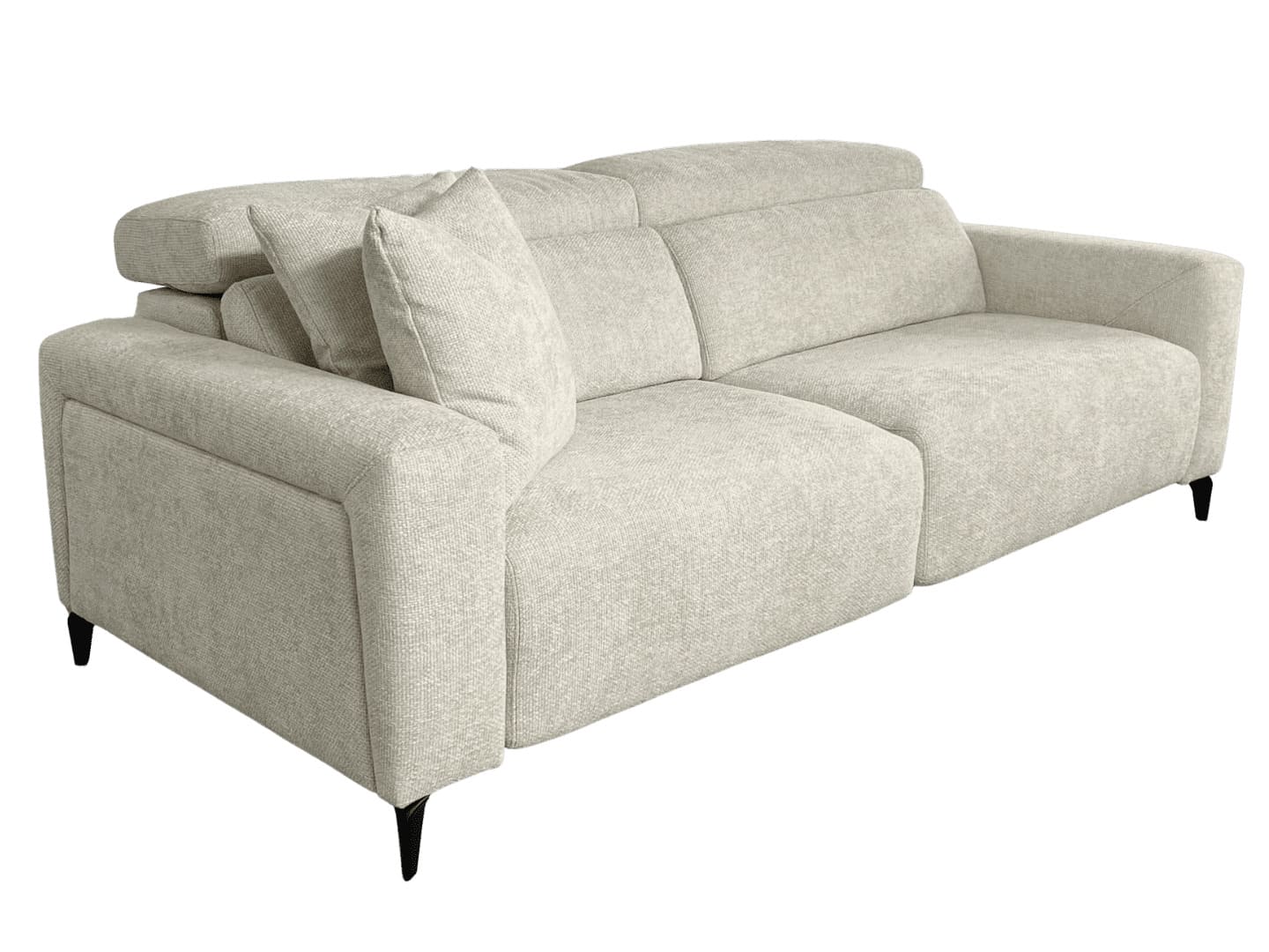 Découvrez nos canapés personnalisables et nos collections en magasin près de Lille 7 canapé relax coulissant titus tissu clair