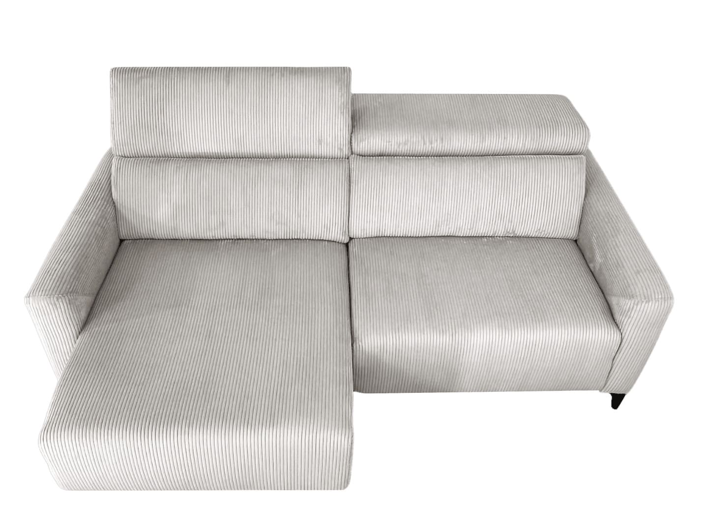 Découvrez nos canapés personnalisables et nos collections en magasin près de Lille 19 canape relax titus, vue de dessus avec une assise dépliée
