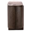 Buffet-Arrondi-Langford-Céramique- 3-portes-chene-foncé-richmond-majdeltier-3 buffer langford détail porte arrondie , vue de profil