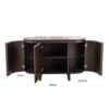 Buffet-Arrondi-Langford-Céramique- 3-portes-chene-foncé-richmond-majdeltier-7 buffet langford avec cotes, 120x77x44.5