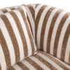 Fauteuil-Luxandra-Tissu-Rayures-Beige-&-Marron-arrondi-majdeltier-7 Texture tissu rayé beige marron, fauteuil Luxandra