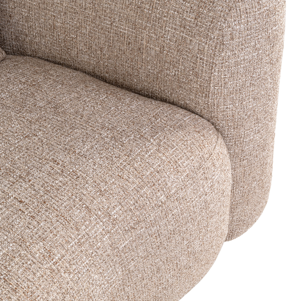 fauteuil-luxandra-beige-sable-fire-retardant-richmond-interior-haut-de-gamme-incurvé-arrondi-majdeltier-6 Détail assise et dossier fauteuil Luxandra beige