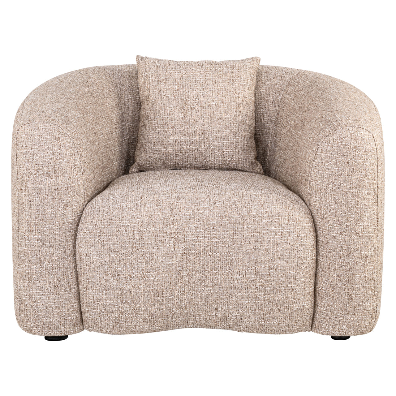 fauteuil-luxandra-fire-retardant-richmond-interior-haut-de-gamme-incurvé-arrondi-majdeltier-11 Fauteuil Luxandra Richmond Interior tissu bouclé beige, vue de face